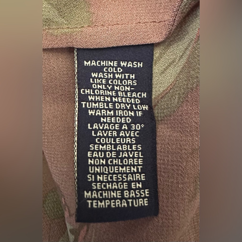 Chaps Women’s Floral Blouse size 1X - Picture 7 of 7